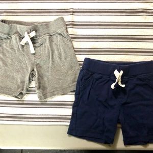 Set of 2 - 24M comfy drawstring shorts